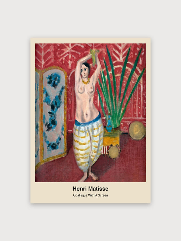 Odalisque With A Screen - Digital Download