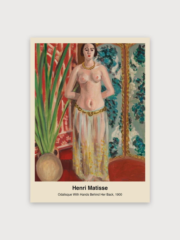 Odalisque With Hands Behind Her Back - Digital Download