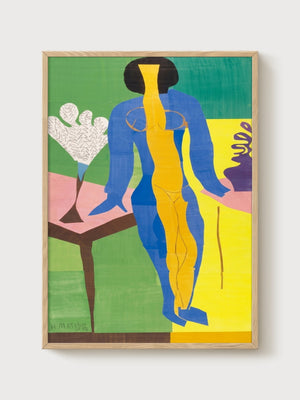Henri Matisse Zulma Poster poster in oak frame