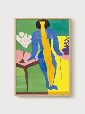 Henri Matisse Zulma Poster poster in oak frame