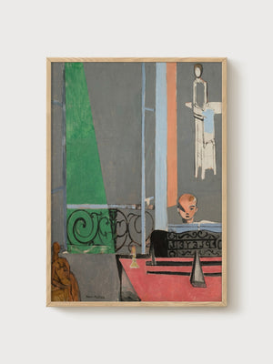Henri Matisse Print poster in oak frame