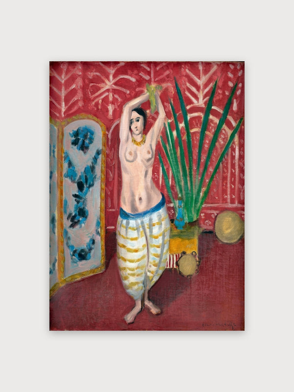 Odalisque With A Screen - Digital Download