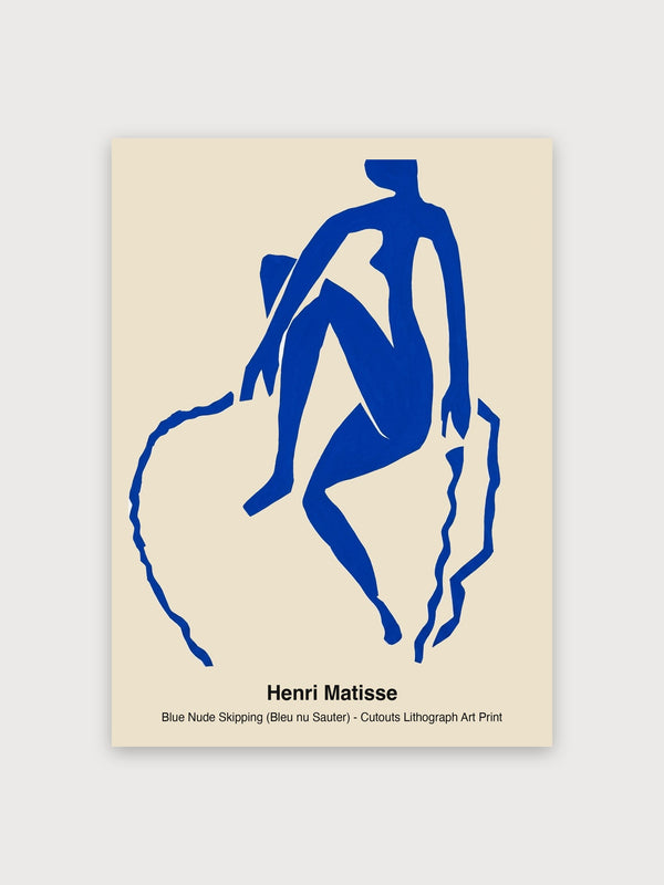 Blue Nude Skipping (Bleu nu Sauter) - Digital Download