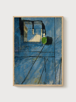 Henri Matisse The Window Print poster in oak frame