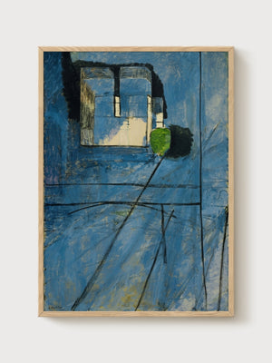 Henri Matisse The Window Print poster in oak frame