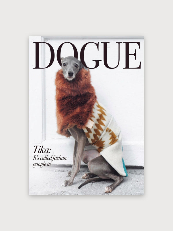 Dogue Fashion Dog Portrait - Digital Download