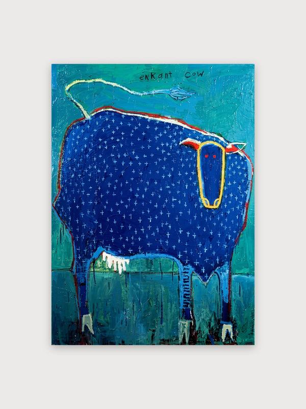 Enchant Cow Folk Art - Digital Download