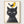 Black Cat Art with Yellow Bird poster in oak frame