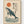 Japanese Whale Print poster in oak frame