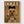 Dogue Vogue Poster poster in oak frame