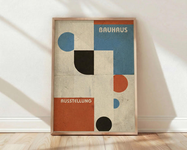 Bauhaus Ausstellung Poster