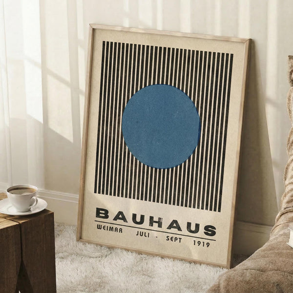 Bauhaus Circle Stripes