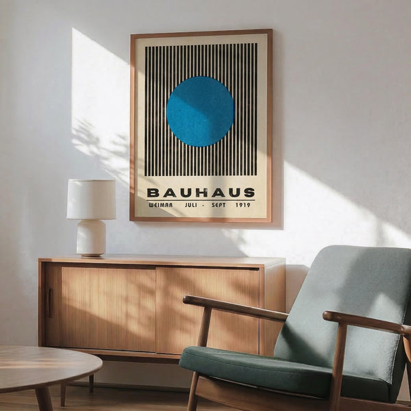 Bauhaus Circle Stripes