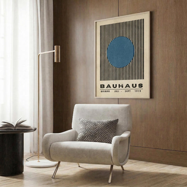 Bauhaus Circle Stripes