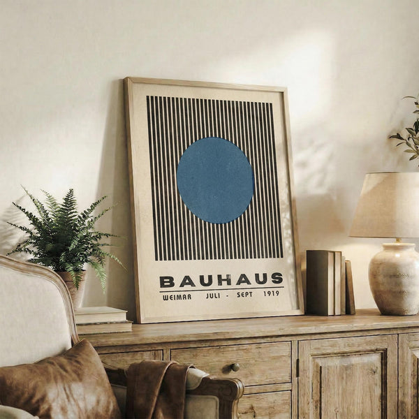 Bauhaus Circle Stripes