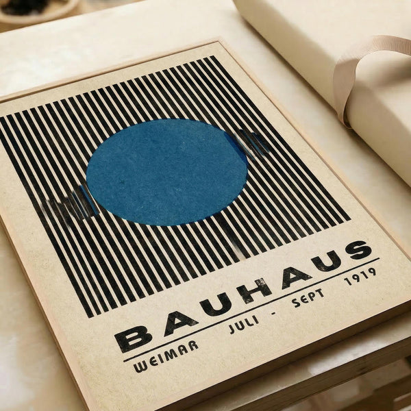 Bauhaus Circle Stripes