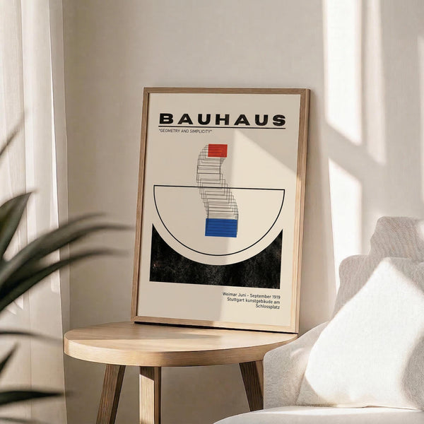 Bauhaus Geometry Print