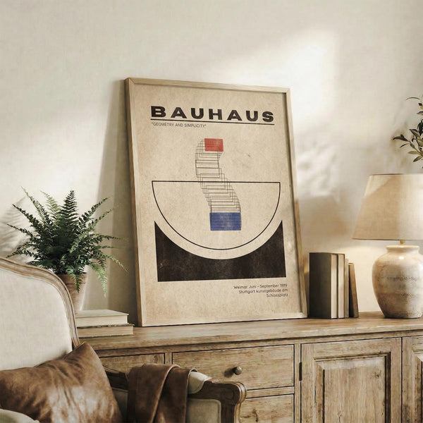Bauhaus Geometry Print