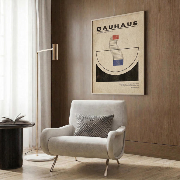 Bauhaus Geometry Print