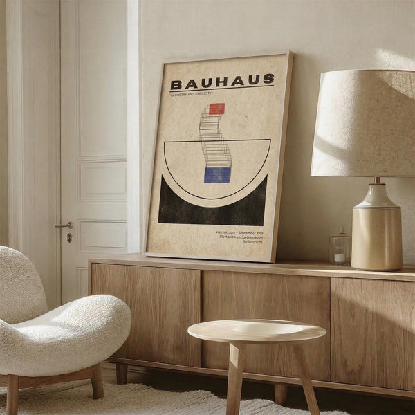 Bauhaus Geometry Print