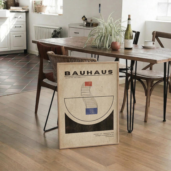 Bauhaus Geometry Print