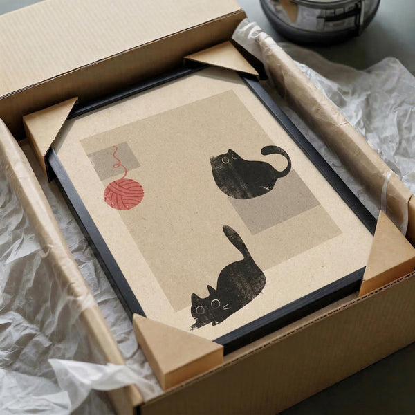 Minimalist Cat Print