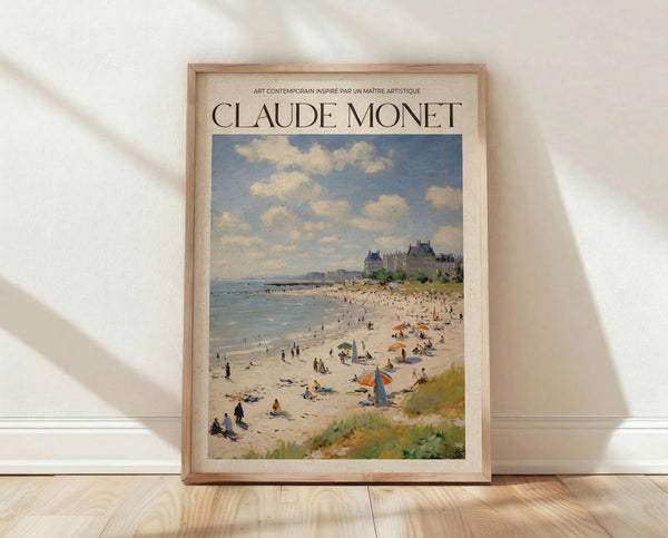 Monet Beach Scene