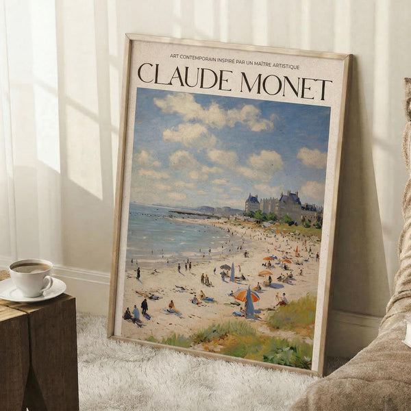 Monet Beach Scene