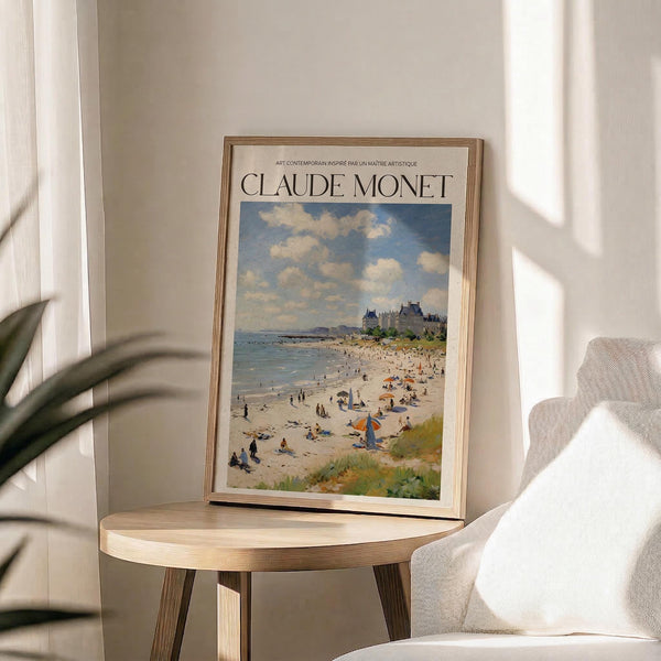 Monet Beach Scene