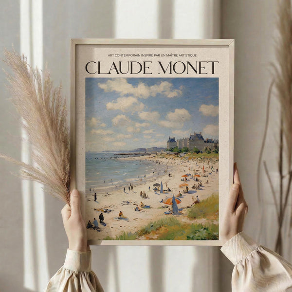 Monet Beach Scene