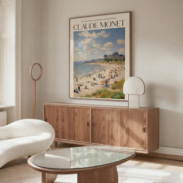 Monet Beach Scene