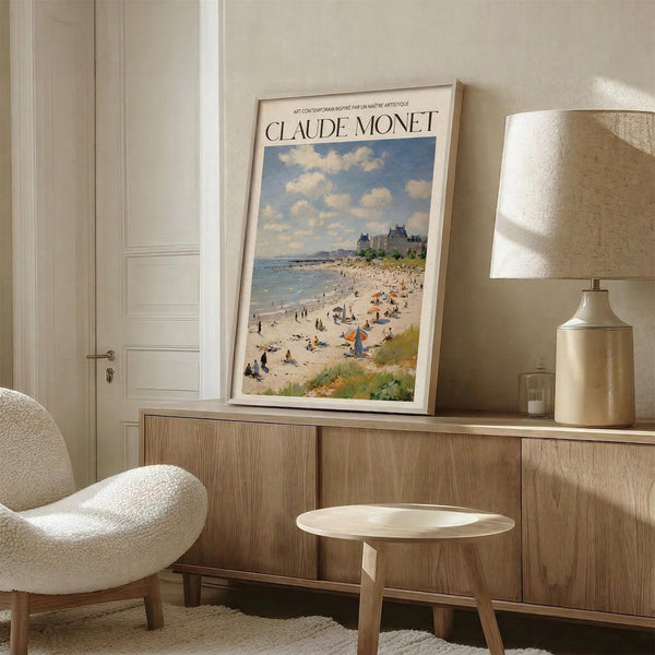 Monet Beach Scene