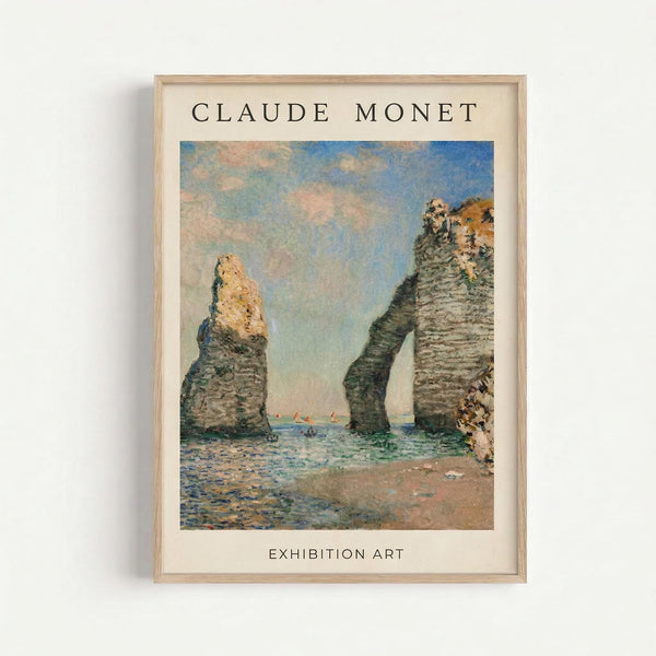 Monet Etretat Cliffs