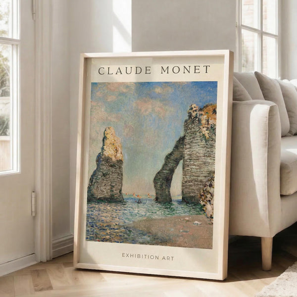 Monet Etretat Cliffs