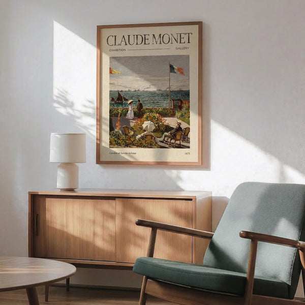 Monet Garden Poster