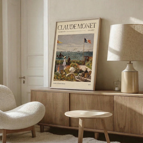 Monet Garden Poster