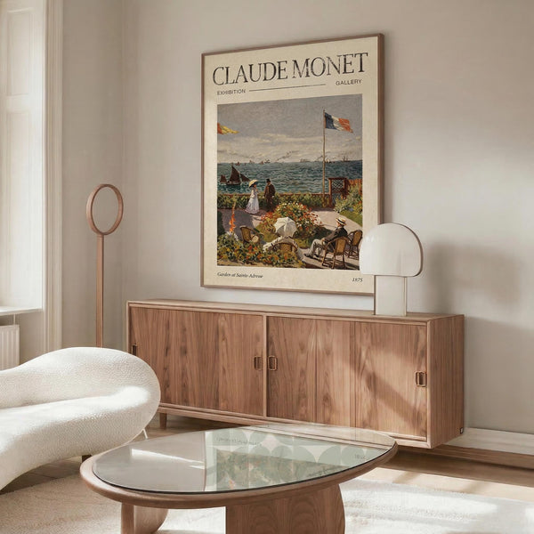 Monet Garden Poster