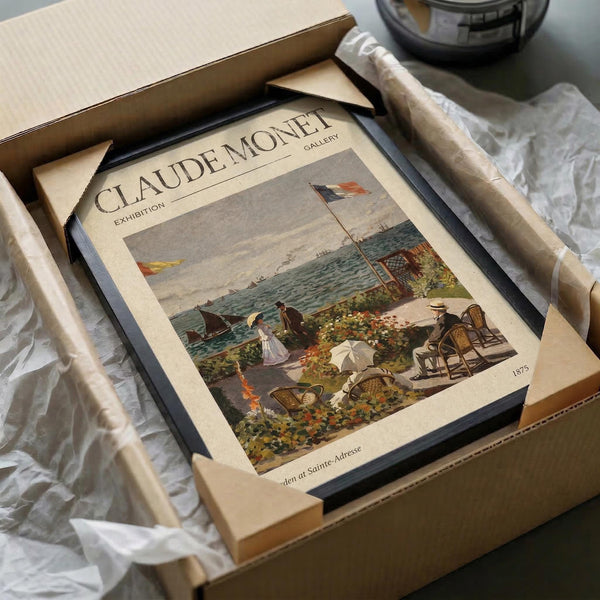 Monet Garden Poster