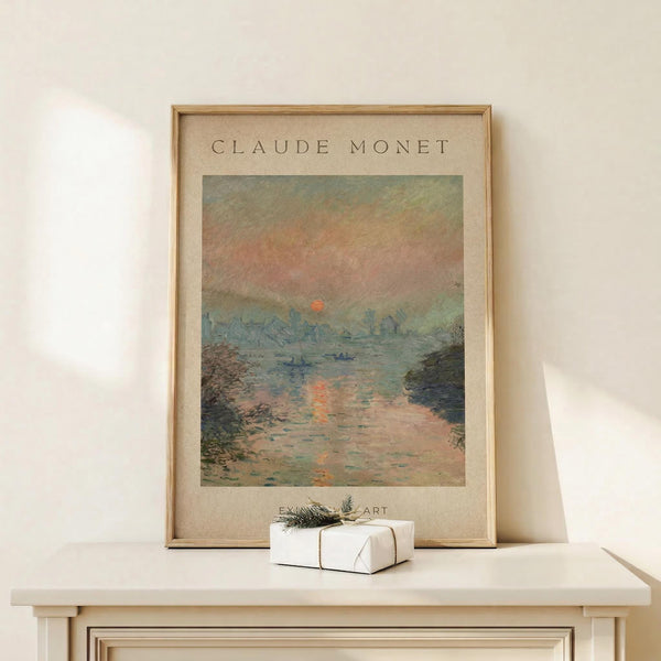 Monet Sunrise Print
