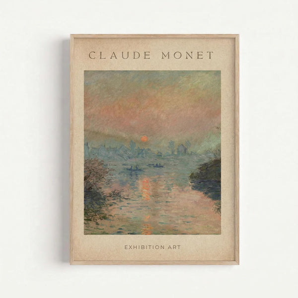 Monet Sunrise Print