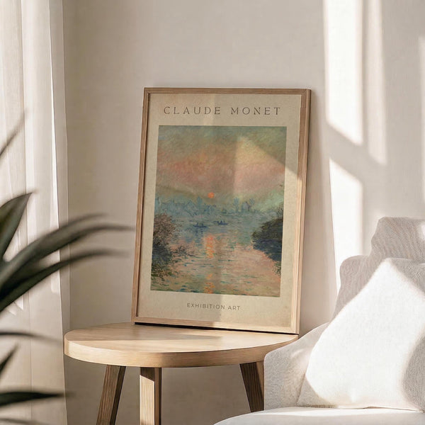 Monet Sunrise Print