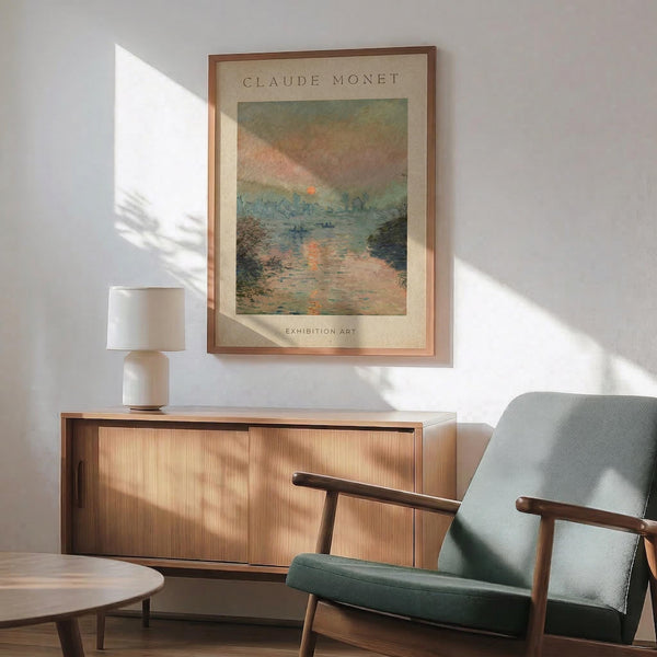 Monet Sunrise Print