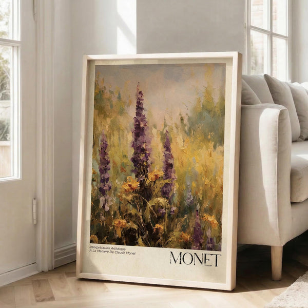Monet Delphiniums