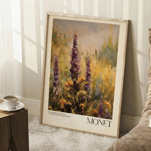 Monet Delphiniums