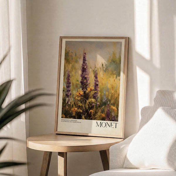 Monet Delphiniums