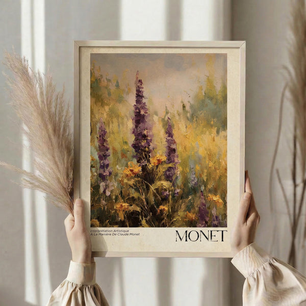 Monet Delphiniums