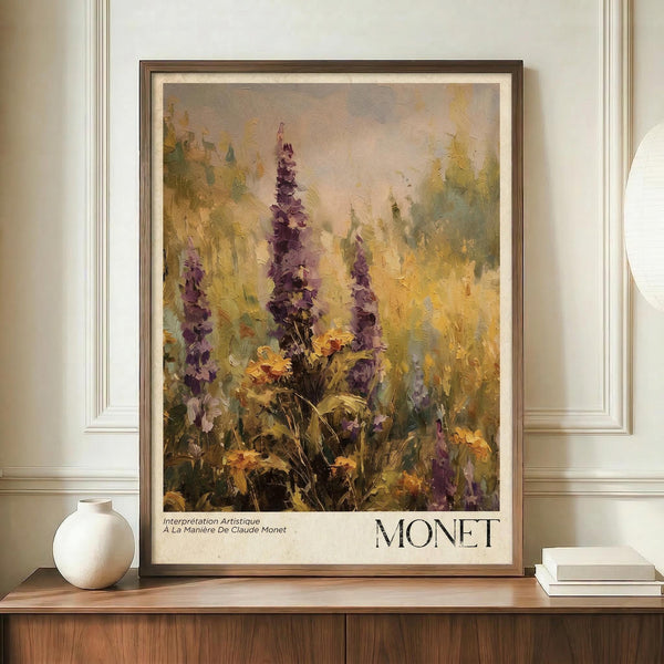 Monet Delphiniums