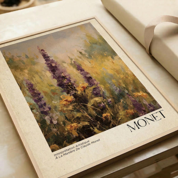 Monet Delphiniums