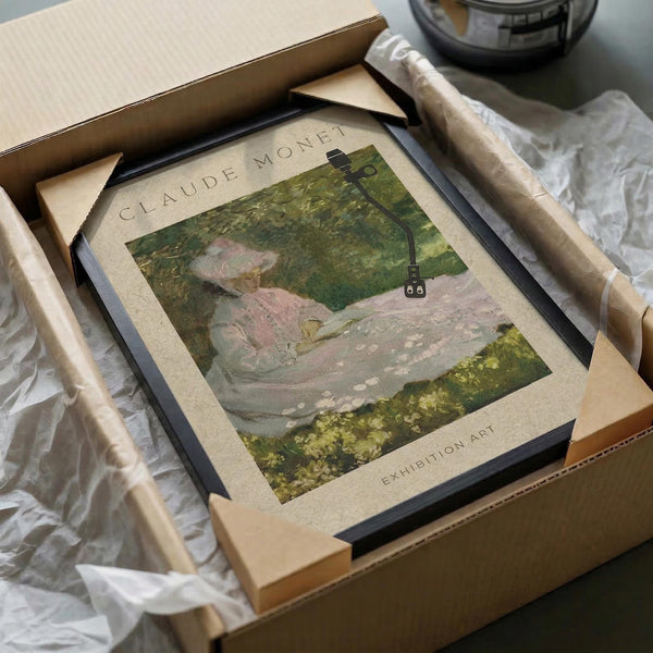 Monet Woman Reading