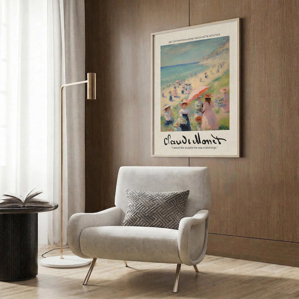 Monet Beach Scene